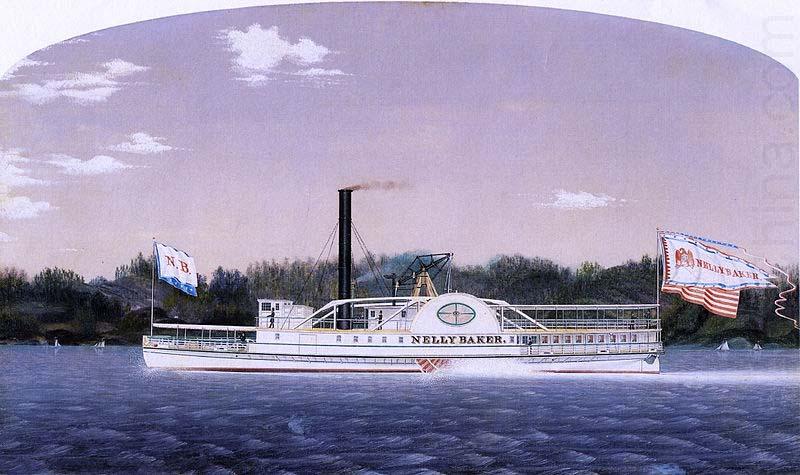 James Bard Nelly Baker, New England steamboat built 1855 china oil painting image